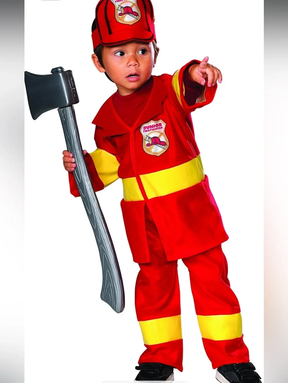 🧑‍🚒 Rubies Junior Firefighter Infant Baby Costume 🧑‍🚒